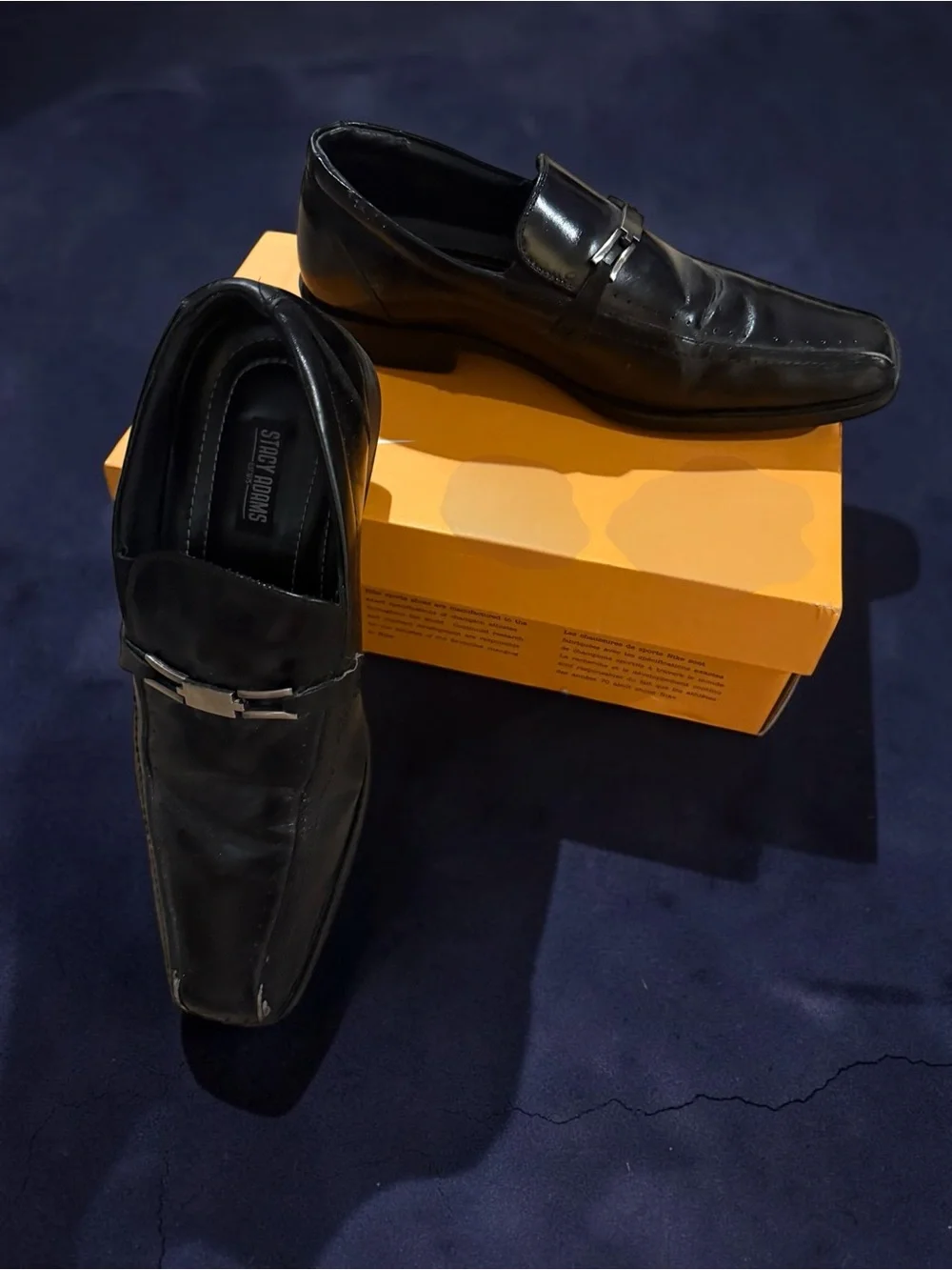 Stacy Adams sleek black